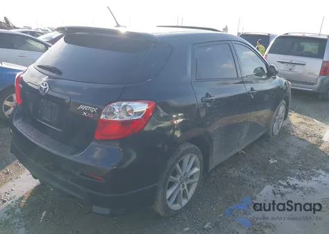 2009 Toyota Matrix Xrs z USA, uszkodzony, nr VIN 2T1GE40E99C001475